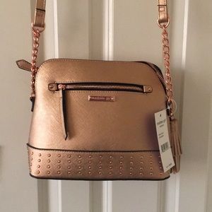 Rose gold madden girl purse